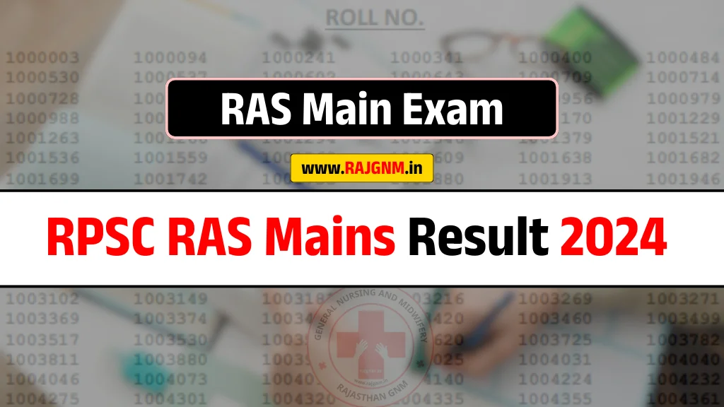 RAS Mains Result